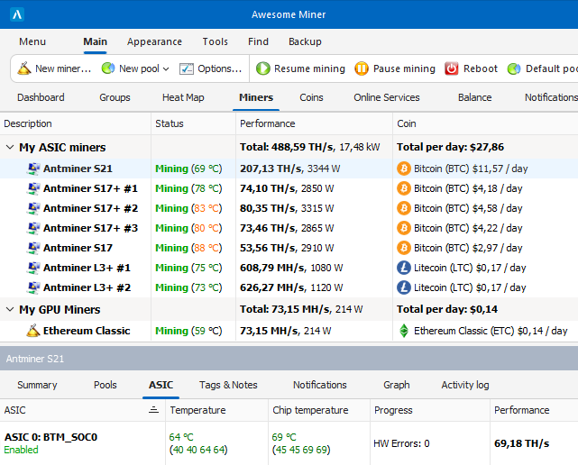 awesome bitcoin miner